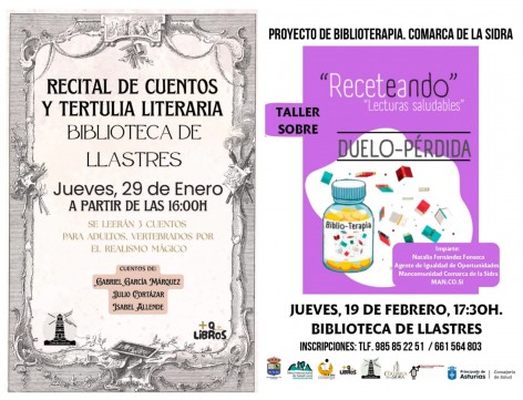 Lastres acoge un recital de cuentos y un taller de biblioterapia en su biblioteca - Concejo de Colunga