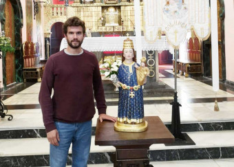 BENDICIÓN EN COLUNGA DE LA NUEVA IMAGEN DE LA VIRGEN DE LORETO. - Concejo de Colunga