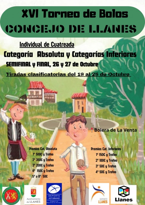 Arranca el XVI Torneo de Bolos ‘Concejo de Llanes’ Individual de Cuatreada - Concejo de Llanes
