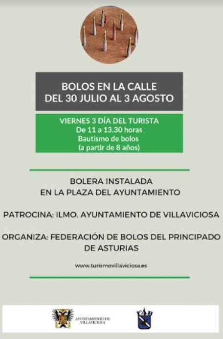 Bolos en la calle en Villaviciosa - Concejo de Villaviciosa