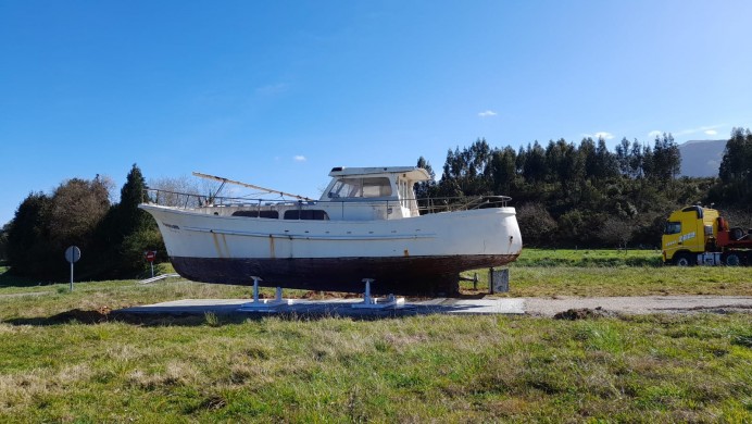 Un barco bonitero adornará una de las rotondas de Llanes - Concejo de Llanes