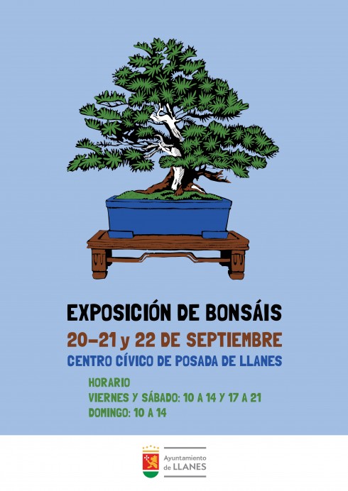 Exposición de Bonsáis en el Centro Cívico de Posada de Llanes - Concejo de Llanes