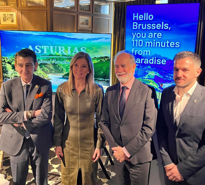 El Principado inicia en Bruselas una campaña de promoción turística basada en la nueva oferta de conectividad aérea - Asturias