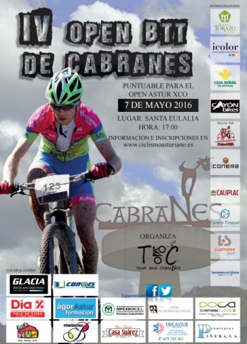 IV OPEN BTT DE CABRANES - Concejo de Cabranes