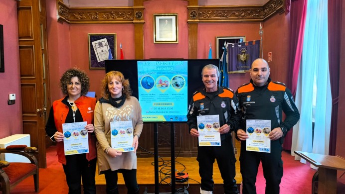 Bautismo de buceo solidario en Villaviciosa: Una inmersión en la solidaridad - Concejo de Villaviciosa