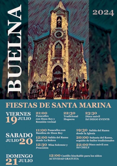 Fiestas de Santa Marina en Buelna - Concejo de Llanes