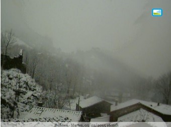 Aviso por fenómenos meteorológicos adversos por nieve - Asturias