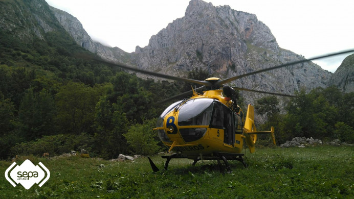 Rescate de montaña en Bulnes - Sucesos