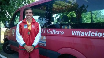 Cabañín subcampeón de España K1-1000 - Concejo de Villaviciosa