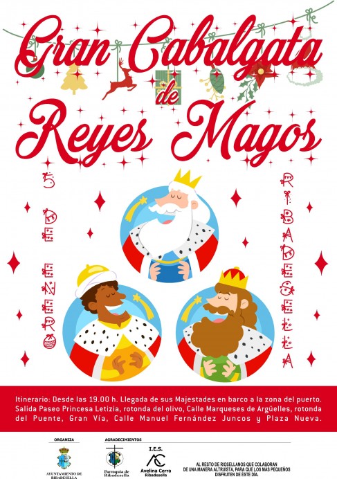 Gran Cabalgata de Reyes Magos - Concejo de Ribadesella