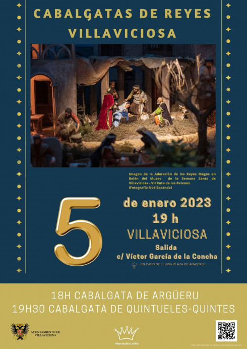 Cabalgata de Reyes de Villaviciosa 2023 - Concejo de Villaviciosa