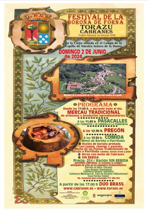 Festival de la Boroña de Forna de Torazu - Concejo de Cabranes