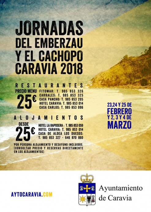 Jornadas del Emberzau y el Cachopo 2018 en Caravia - Concejo de Caravia