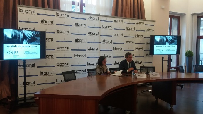 La OSPA pone música en directo a la proyección de La caída de la casa Usher en el Teatro de Laboral Ciudad de la Cultura - Sociedad y Cultura