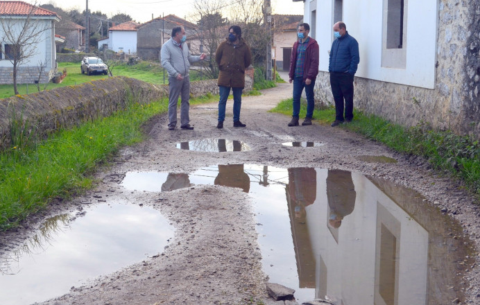 Proyecto mejora caminos Oviu y entorno cuartel de Nueva - Concejo de Llanes