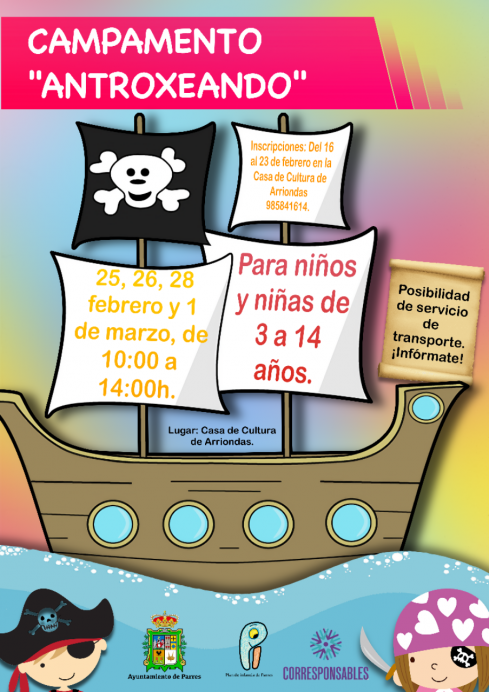 Campamento antroxeando - Concejo de Parres