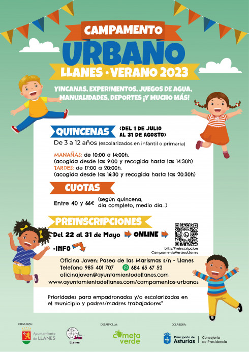 XVII Campamento de Verano en Llanes - Concejo de Llanes