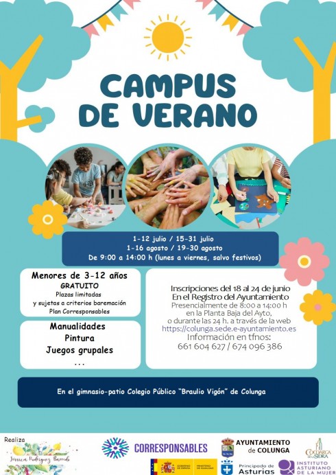 Campus de Verano en Colunga - Concejo de Colunga