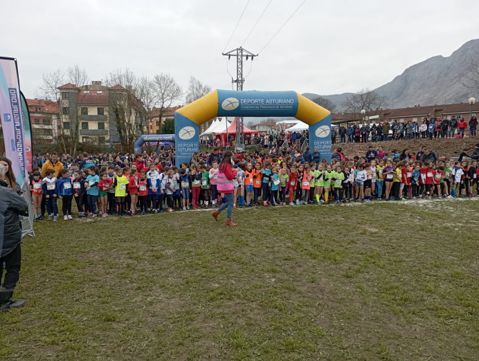 Éxito del campeonato Escolar de Campo a Través celebrado el sábado en Posada - Concejo de Llanes
