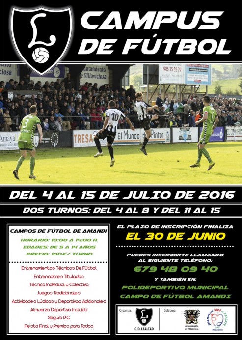 Campus de verano del CD Lealtad - Todo Deportes