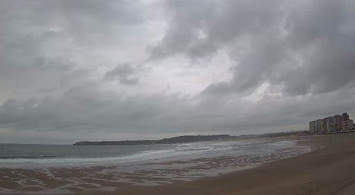 Nueva cámara HD desde la Playa de Salinas - Webcams de Asturias