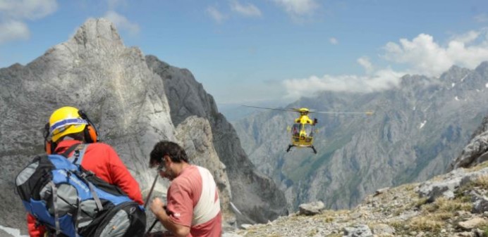 Rescate de montaña en Cangas de Onís - Concejo de Cangas de Onís