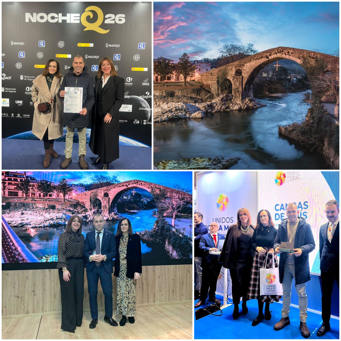 Cangas de Onís refuerza su liderazgo turístico nacional con tres reconocimientos y cifras récord en FITUR 2026 - Concejo de Cangas de Onís