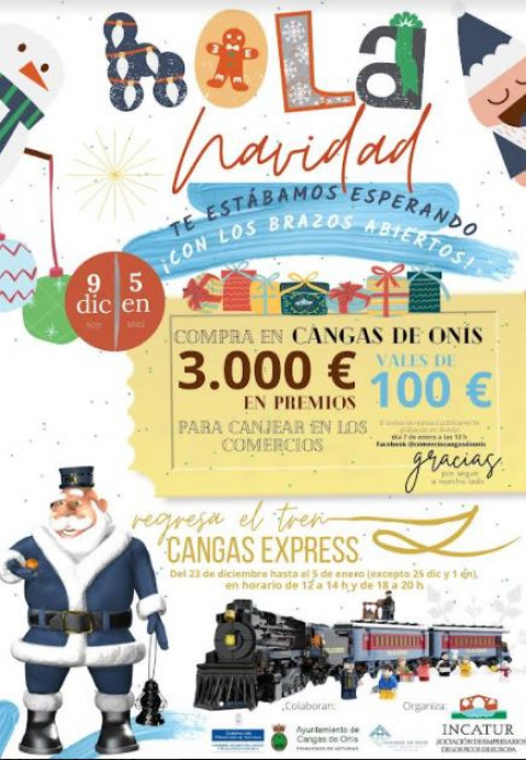 Incatur, programación de Navidad en Cangas de Onís - Concejo de Cangas de Onís