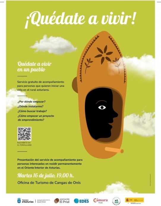Presentación de Quédate a Vivir - Concejo de Cangas de Onís