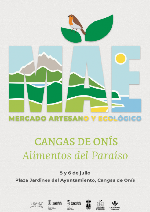 Cangas de Onís acoge una nueva edición del Mercado Artesano y Ecológico los días 5 y 6 de julio - Concejo de Cangas de Onís