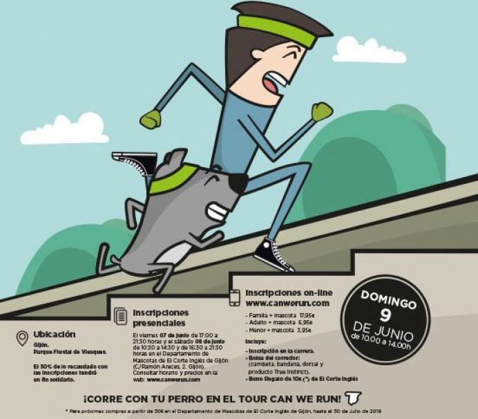 Can We Run Gijón: una carrera acompañando a tu perro - Concejo de Gijón