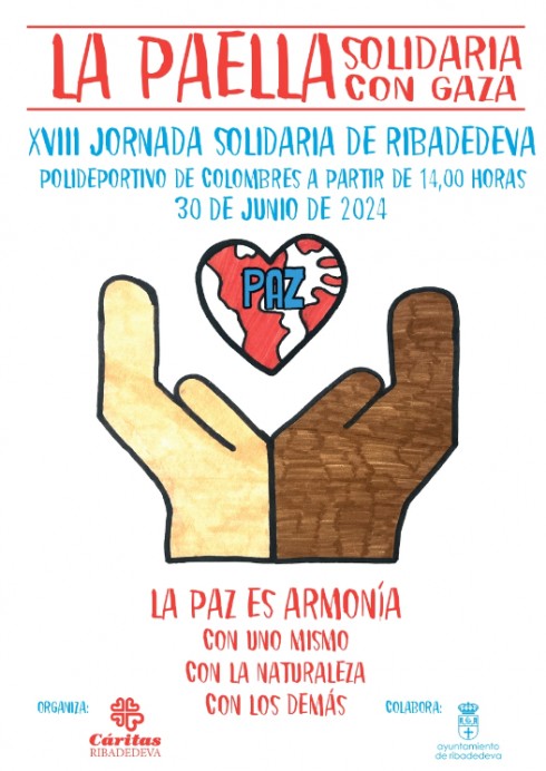 Cáritas de Ribadedeva con Gaza - Concejo de Ribadedeva