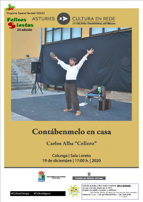 Carlos Alba Cellero: Contábenmelo en casa - Concejo de Colunga