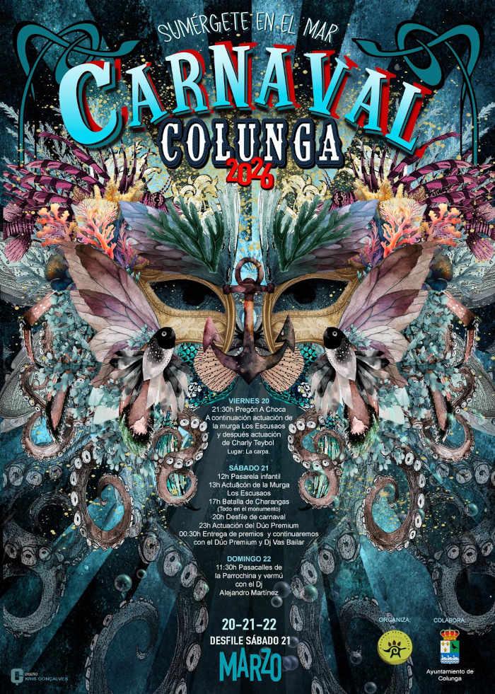 Colunga celebrará el Carnaval 2026 con desfiles, música y actividades durante todo el fin de semana - Concejo de Colunga