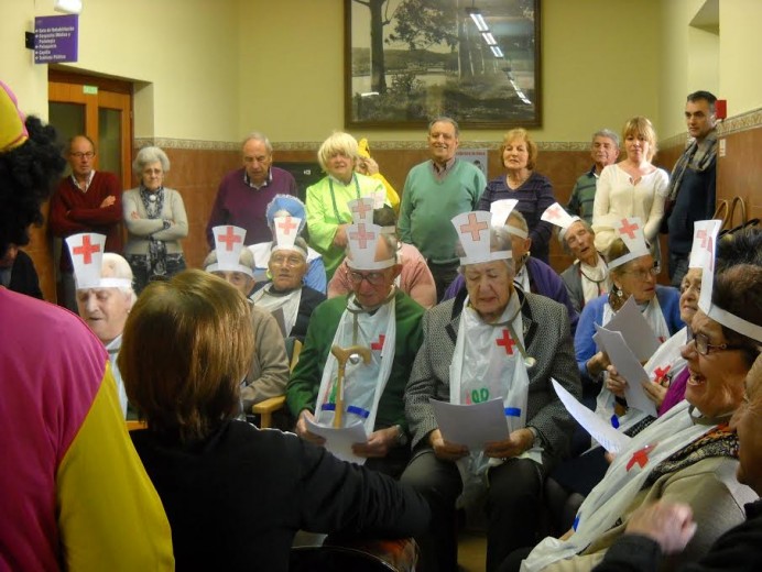 Los mayores de la residencia municipal también celebran el carnaval - Concejo de Villaviciosa