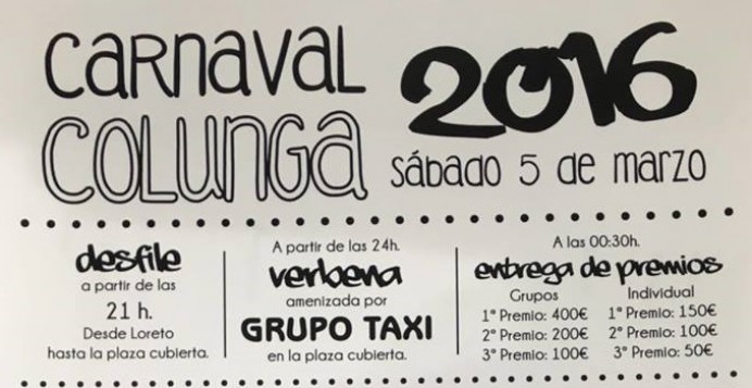 Carnaval de Colunga 2016 - Concejo de Colunga
