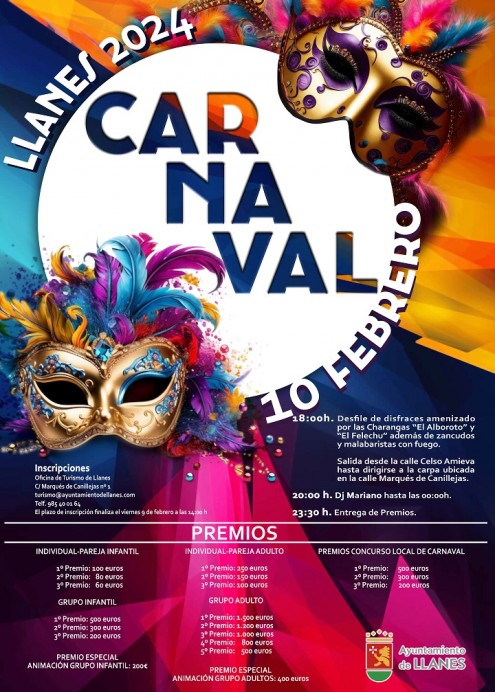 Llega el Carnaval 2024 a Llanes - Concejo de Llanes
