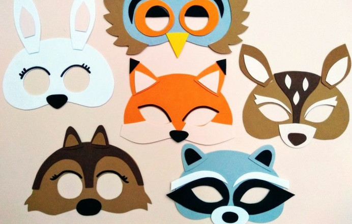Posada carnaval, Taller infantil de antifaces de fantasía - Concejo de Llanes