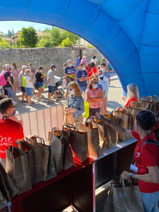 Carrefour celebra con los asturianos la llegada de la Vuelta - Asturias