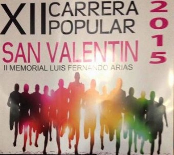 XII Carrera Popular San Valentín 2015 - II Memorial Luis Fernando Arias - Todo Deportes