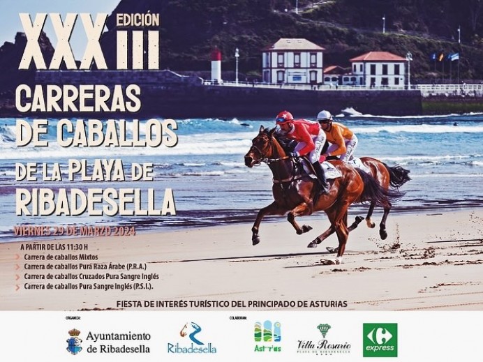 XXXIII edición de las Carreras de Caballos de la Playa de Ribadesella - Concejo de Ribadesella