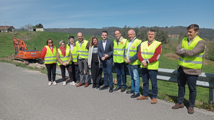 El Gobierno de Asturias inicia la mejora integral de la carretera AS343 entre Puertas, en Llanes, y Panes, en Peñamellera Baja - Oriente de Asturias