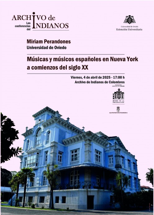 Miriam Perandones analizará la influencia de los músicos españoles en Nueva York en el Archivo de Indianos - Concejo de Ribadedeva
