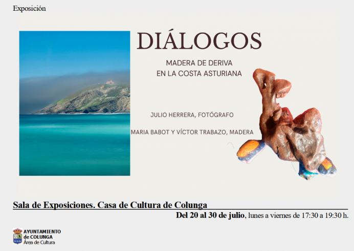 Colunga cierra julio con cine al aire libre, música en directo y una exposición inspirada en el Cantábrico