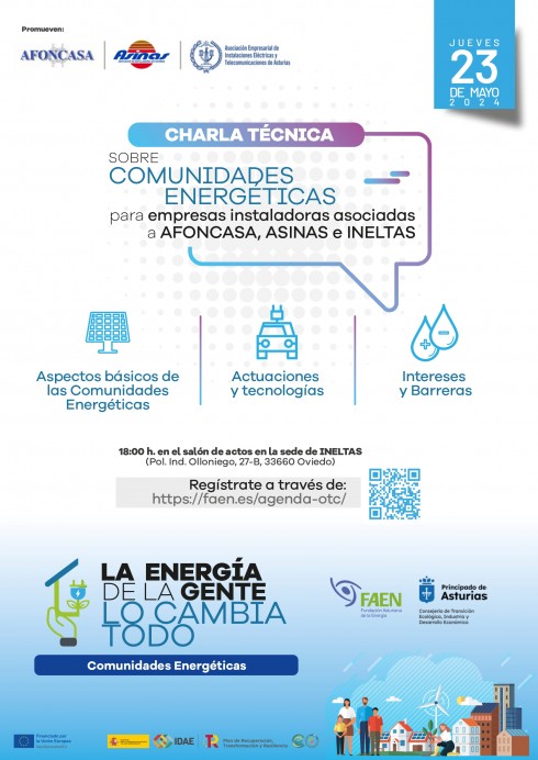 Agenda FAEN: El futuro de las Comunidades Energéticas en Asturias. Primera Presentación a los Empresarios - Ecología y Medioambiente