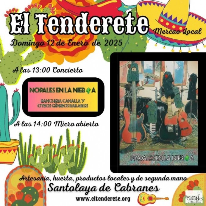 Mercado El Tenderete en Santolaya, Cabranes - Concejo de Cabranes