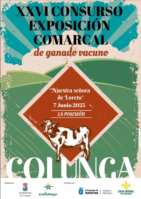 Presentación del XXXVI Concurso de Ganados Nuestra Señora de Loreto en Colunga - Concejo de Colunga