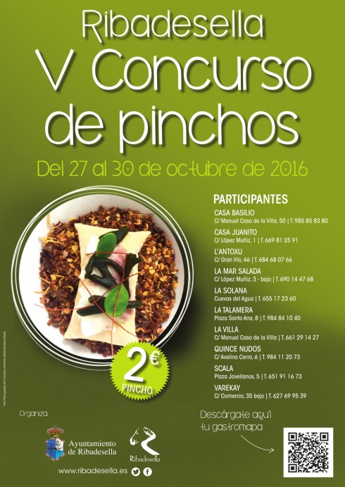 V Concurso de Pinchos de Ribadesella - Concejo de Ribadesella