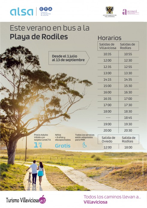 Villaviciosa refuerza sus playas para el verano y estrenará una pasarela accesible hasta la orilla en Rodiles