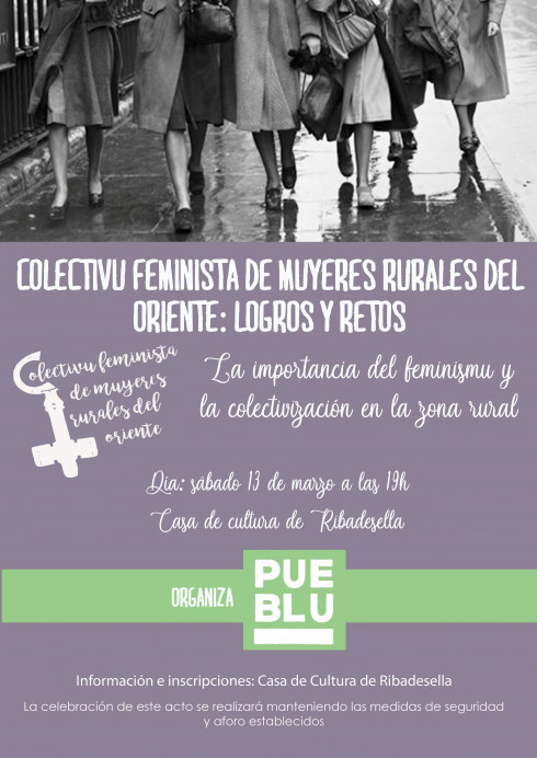 Reunión del Colectivo Feminista de Muyeres Rurales del Oriente - Concejo de Ribadesella